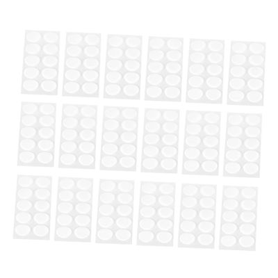 Ipetboom 120sets Ear Support Patches Earring Backs for Studs Pe Material Patch Tape for Drop Ears