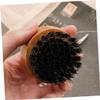 Ipetboom 3pcs Natural Boar Bristle Beard Brush for Men Ergonomic Wooden Design for Grooming and Care for Beard Maintenance and Travel view 3