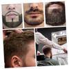 Ipetboom 3pcs Natural Boar Bristle Beard Brush for Men Ergonomic Wooden Design for Grooming and Care for Beard Maintenance and Travel view 4
