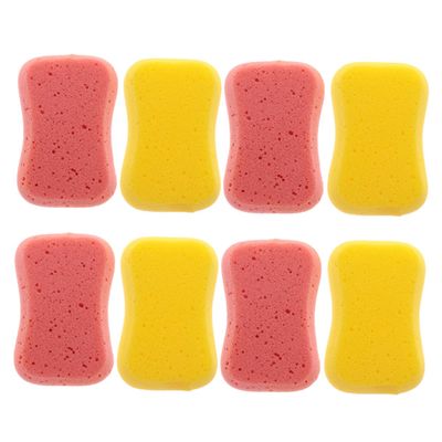 HONMEET 8pcs Body Bath Sponges Exfoliating Sponges Shower Scrubbers Cleaning Scrubbers Skin Care