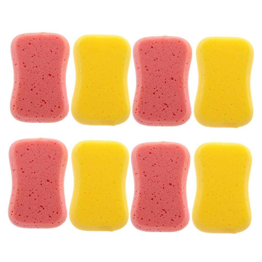 HONMEET 8pcs Body Bath Sponges Exfoliating Sponges Shower Scrubbers Cleaning Scrubbers Skin Care