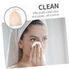 Baluue 12pcs Reusable Makeup Remover Pads Set Bamboo Fiber Pads Washable Gentle Facial Puff view 2