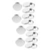 OSOLADY 60pcs Matte Makeup Palette Eyeshadow Pans Refillable Makeup Containers Round Case Empty Pans view 1