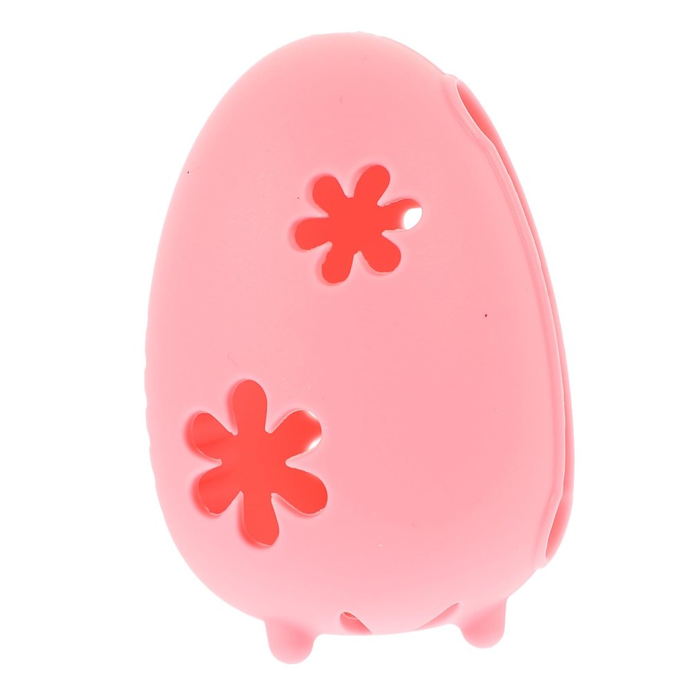 BUGUUYO Makeup Sponge Storage Box Travel Makeup Sponge Organizer Silicone Beauty Egg Storage Box Breathing Holes for Dry Clean
