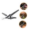 Didiseaon Precision Eyebrow Scissors Beauty Scissors for Women Mustache and Beard Trimmer view 2