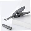 Didiseaon Precision Eyebrow Scissors Beauty Scissors for Women Mustache and Beard Trimmer view 3