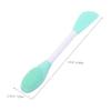 Baluue Facial Brush 3pcs Silicone Face Brush Set Gentle Skin Cleansing Double Head Facial Cleansing Tool view 2