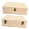 Baluue 72holes Slots Wooden Essential Oil Storage Box Portable Organizer for Travel Lightweight Design Handmade Pine Craftsmanship Essential Oil Bottle Holder for Easy Access and Display view 1