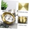 PAMINGONO Stainless Steel Foaming Bowl for Men's Facial Cleansing Durable Material Capacity for Easy Lathering Shaving Tool for Gentle Cleansing and Grooming view 4
