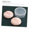 Baluue 8pcs Soft Loose Powder Puff Round Makeup Applicators for Smooth Application for Home and Salon Use Skin-friendly Material for Loose Powder Makeup view 3