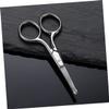 FOMIYES Rounded Nose Hair Trimmer Scissors Stainless Eyebrow Facial Hair Trimming with Safety Round Tip for Men and Women Ergonomic Handle for Comfortable Grip view 3
