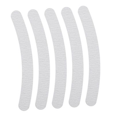 Beatifufu 5pcs Nail Grinder Buffers Eva Nail Files Sanding Strips Curve Banana for Art Manicure