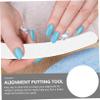 Beatifufu 5pcs Nail Grinder Buffers Eva Nail Files Sanding Strips Curve Banana for Art Manicure view 3