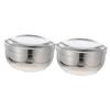 Ipetboom 2pcs Stainless Steel Shaving Bowl Lid for Men Container for Home and Salon Use Practical Shaving Soap Holder Capacity Design for view 1