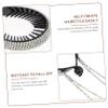 Beatifufu 4pcs Rhinestone Tassel Hair Bun Holders Banana Clips for Elegant Updos Stylish Headdress for Women and Girls for Quick Hairstyles and Special Occasions view 4