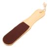 Beatifufu Double-Sided Foot Rasp Tool with Wooden Handle for Callus Removal and Foot Care Exfoliating Brush for Healthy Skin Maintenance view 1