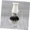 Beatifufu Men's Grooming Stand Shave Brush Holder Stand Shaving Brush Organizer Durable Construction view 3