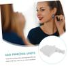 Beatifufu No Pain Ear Piercing Tool Kit Reusable Piercing Gun Supplies Safe Materials for Home Use view 3