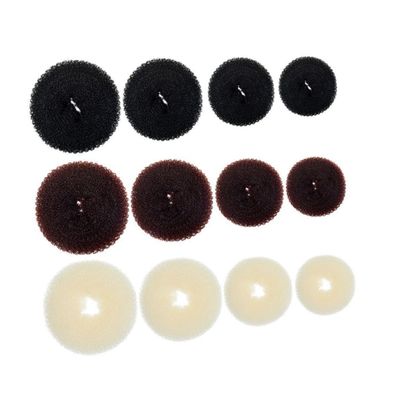 Beatifufu 12pcs Donut Bun Maker Hair Chignon Makers for Women Hair Styling Tools