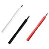 Beatifufu 3pcs Retractable Lip Brushes Portable Makeup Applicators for Women Includes Red Silver and Black Lipstick Brushes for Precise Application and Blending view 1