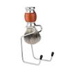 Beatifufu Stainless Steel Brush Stand Holder Set Razor Stand Suction Cup Safety Straight Razor Kit view 1
