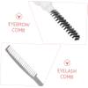 FOMIYES Dual-ended Eyelash Comb and Eyebrow Brush Professional Lash Separator Tool for Eyelash Extensions and Brow Grooming Convenient Travel for Personal Use view 2