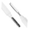FOMIYES Dual-ended Eyelash Comb and Eyebrow Brush Professional Lash Separator Tool for Eyelash Extensions and Brow Grooming Convenient Travel for Personal Use view 4