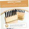3pcs Airbag Comb Cleaner Wood Brush Hair Remover for Combs view 2