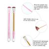 Baluue 10pcs Rhinestone Eyelash Brushes Spiral Eyelash Wands for Women Portable Eyebrow Comb Tube for Travel and Daily Use view 2