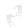 TOVINANNA Elegant Acrylic Mustache Brush Base Portable Razor Brush Bracket Shaving Brush Stand for Men Professional Use view 4