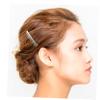Beatifufu 4pcs Flexible Side Combs for Hair Styling Metal Hair Combs for Women for Wedding Veils and Daily Use Gold and Silver Accessories view 2
