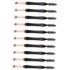 OSOLADY 10pcs Dual Tip Brushes Cover Portable Brow and Eyelash Brushes for Precise Makeup Application for Makeup and Professionals view 1