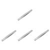 Ipetboom 4 Pcs Nose Hair Trimmer Stainless Steel Nose Clipper Nasal Hair Removal Tool for Travel view 1