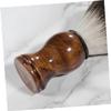 HAPINARY 2pcs Portable Beard Brush for Men Skin-friendly Nylon Shaving Brush Compact Beard Cleaning Tool for Grooming and Styling for Travel Use view 3