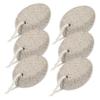 Beatifufu 6pcs Foot Pumice Stone for Dead Skin Removal Double-Sided Exfoliator Tools Reusable Pedicure Supplies for Calloused Feet Massage Scrubber view 1