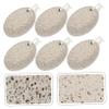 Beatifufu 6pcs Foot Pumice Stone for Dead Skin Removal Double-Sided Exfoliator Tools Reusable Pedicure Supplies for Calloused Feet Massage Scrubber view 4