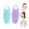 MERRYHAPY 2pcs Facial Mold Roller for Eye and Face Care Reusable Silicone Massage Tool for Swelling Relief and Skin Purple Blue view 3