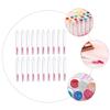 IWOWHERO 20pcs Empty Mascara Tubes with Eyelash Brush Reusable Lash Extension Containers for Makeup Artists and Beginners for Eye Makeup Application and Brush Replacement view 2