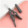 Beatifufu 4pcs Stainless Steel Round Tip Nose Hair Scissors Eyebrow Trimmers for Men and Women Compact Grooming for Safe Facial Hair Removal and Precision Trimming view 4