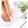 Beatifufu 2pcs Long Handle Foot File for Hard Skin Removal Pumice Brush for Feet Exfoliation Dead Skin Remover and Heel Scraper for view 2