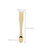 Beatifufu 12pcs Skincare Spatula Kit Makeup Spatulas Cream Applicator Face Body Spoons Reusable Easy to Clean view 3