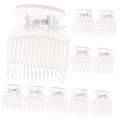 Beatifufu 10pcs Hot Roller Clip Sturdy Abs Material for Safe Use Curler Clips for Hot Rollers Heated Women Fits