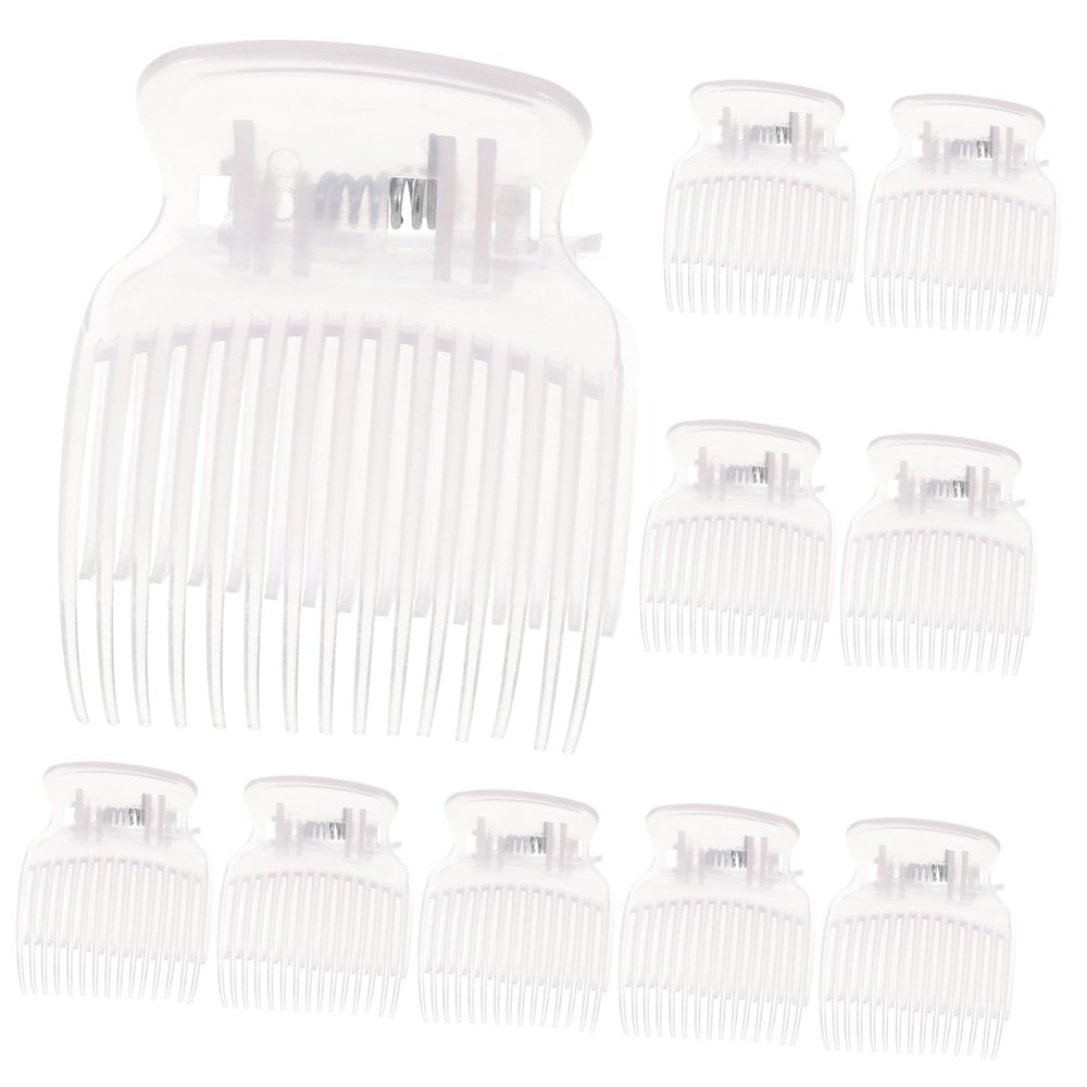 Beatifufu 10pcs Hot Roller Clip Sturdy Abs Material for Safe Use Curler Clips for Hot Rollers Heated Women Fits