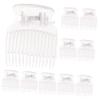 Beatifufu 10pcs Hot Roller Clip Sturdy Abs Material for Safe Use Curler Clips for Hot Rollers Heated Women Fits view 1