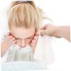 Beatifufu Gentle Makeup Remover Pads for Sensitive Skin Exfoliating Washcloth Scalp Scrubber Reusable Face Makeup Removing Cloths for Daily Use Soft Luxurious Facial Cleansing Pad view 3