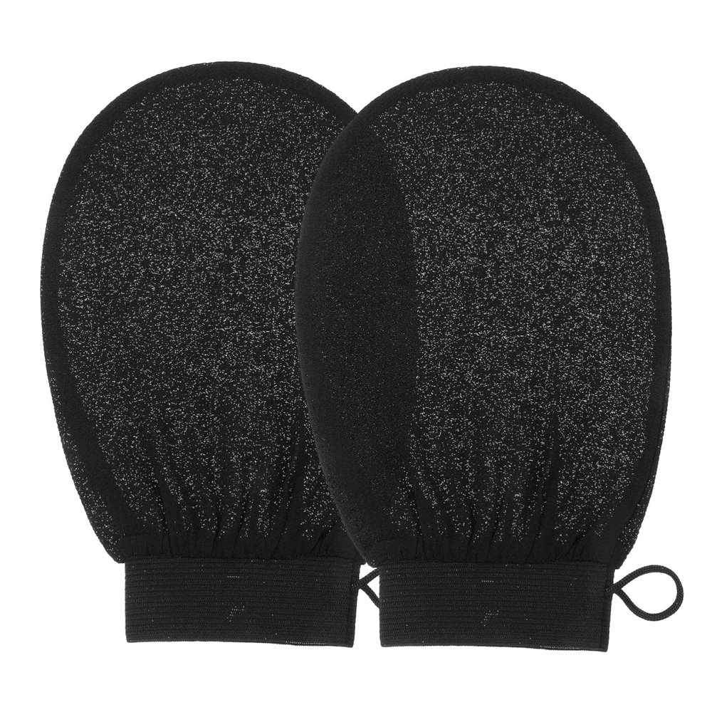 Anneome Gentle Exfoliating Mitts Dead Skin Remover Mitts Deep Cleansing Gloves Body Scrub Shower Gloves