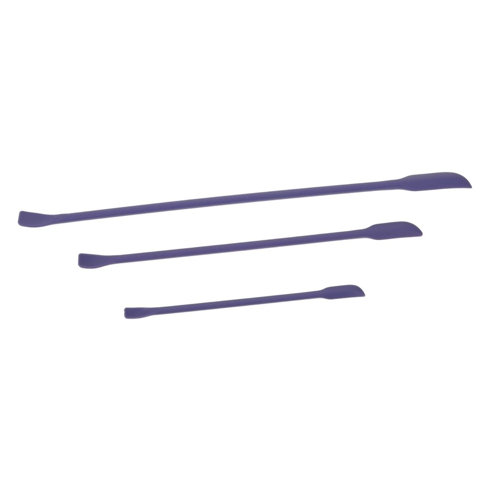 OSOLADY 3pcs Silicone Spatula Double-ended Tiny Spatulas for Cosmetics Application and Compact Design for Travel and Daily Use