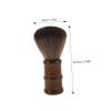 Didiseaon 107g Hairdressing Neck Duster Brush Wooden Hair Cleaning Tool for Barbers for Hair Cutting and Styling Gentle Skin for Salon Use view 2