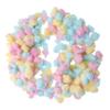Beatifufu Cotton Balls for Face Newborn-Friendly Soft Absorbent Multi-Purpose for Cleaning Makeup Crafts Pink Yellow Blue view 1