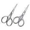 FOMIYES 6pcs Ergonomic Eyebrow Scissors Precision Trimmer for Women Small Beauty Scissors view 4